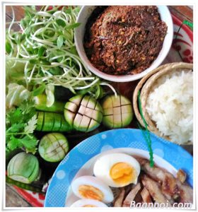 ปลาร้าบอง,แจ่วบอง